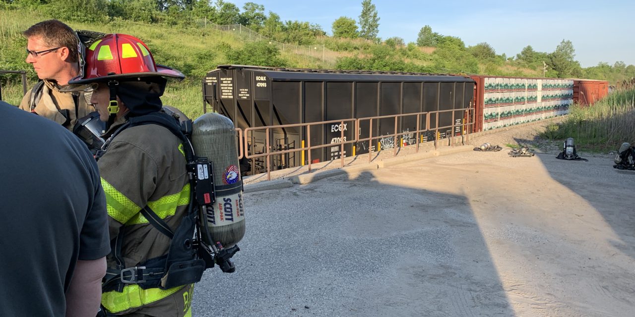 Thirty Cars Derailed At International Train Tunnel