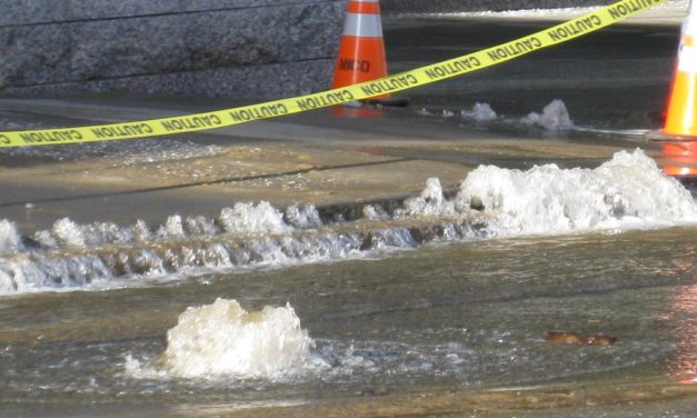 Water Main Break Causes Low Pressure, Closures in Marysville