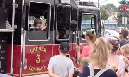 Ice Cream with a Firefighter