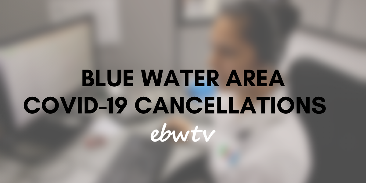 Blue Water Area Closures & Updates