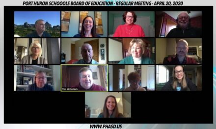 April 20, 2020 – Port Huron Schools Board of Education – Regular Meeting