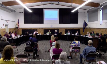 June 21, 2021 – PHASD Board of Education Meeting