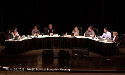 March 20, 2023 – PHASD Board of Education Meeting