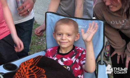 Impromptu Car Show for Leo as Cancer Fight Continues