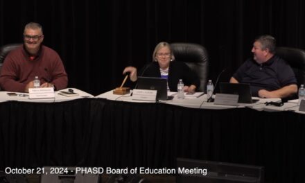 October 21, 2024 – PHASD Board of Education Meeting