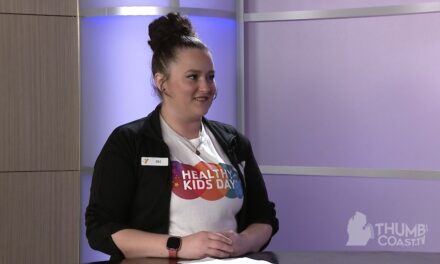 DeAmber Trout – Healthy Kids Day with YMCA of the Blue Water Area