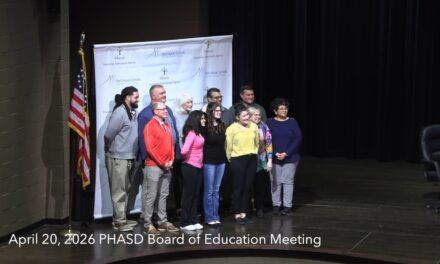 April 20, 2026 – PHASD Board of Education Meeting