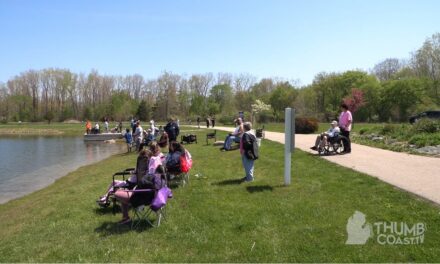 Beautiful Day for Fishing with the Arc of St. Clair County