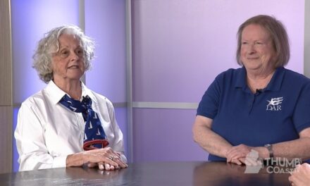 Jean Raymo and Martha Cramblit – Plaque Dedication with Daughters of the American Revolution