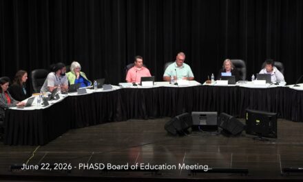 June 22, 2026 – PHASD Board of Education Meeting