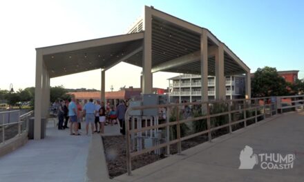 Pocket Park by Bridge Opens in Port Huron