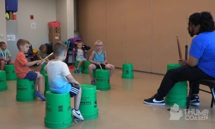 Youth Drumming Thunders in to YMCA