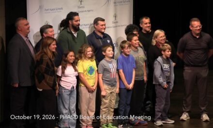 October 19, 2026 – PHASD Board of Education Meeting